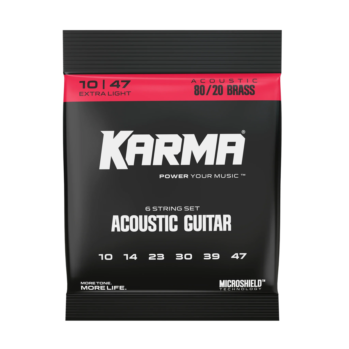 10|47 80/20 BRONZE : Acoustic Guitar Strings - Karma Guitars, Inc.