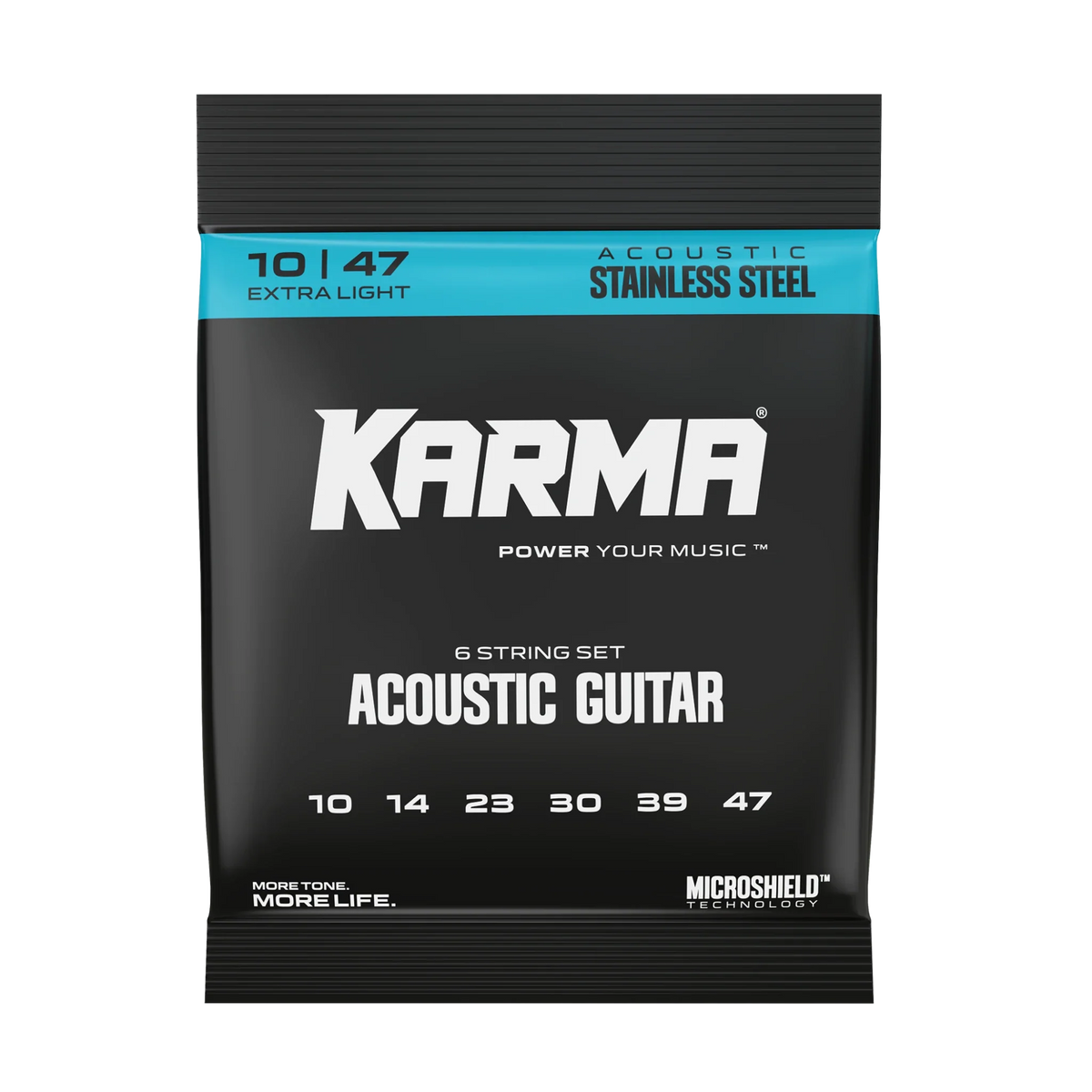 10|47 STAINLESS STEEL : Acoustic Guitar Strings - Karma Guitars, Inc.