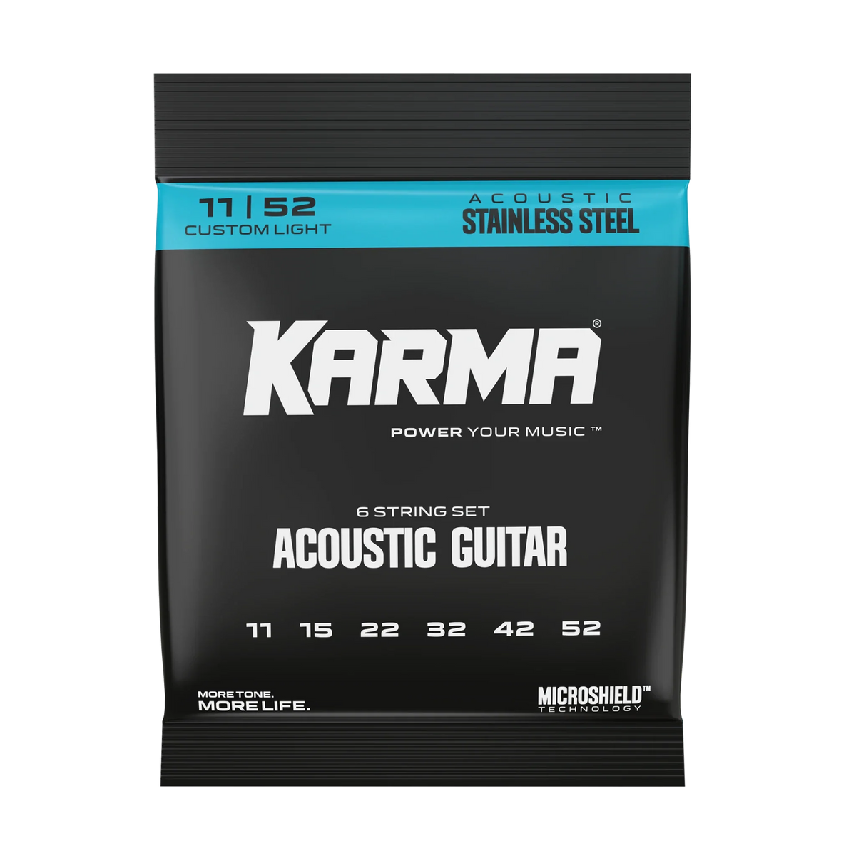 11|52 STAINLESS STEEL : Acoustic Guitar Strings - Karma Guitars, Inc.