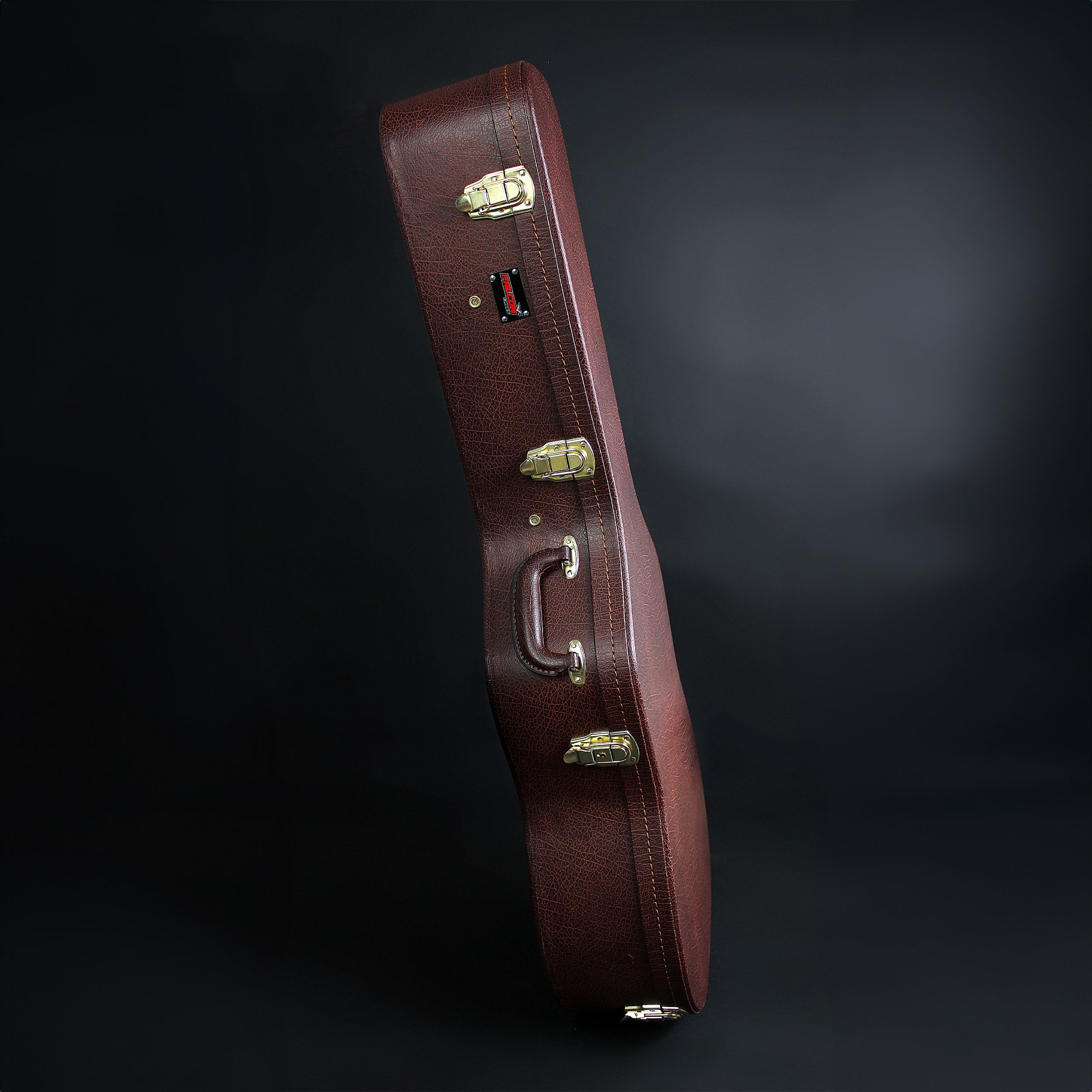 Estuche FALCON - Café Madera Rígido