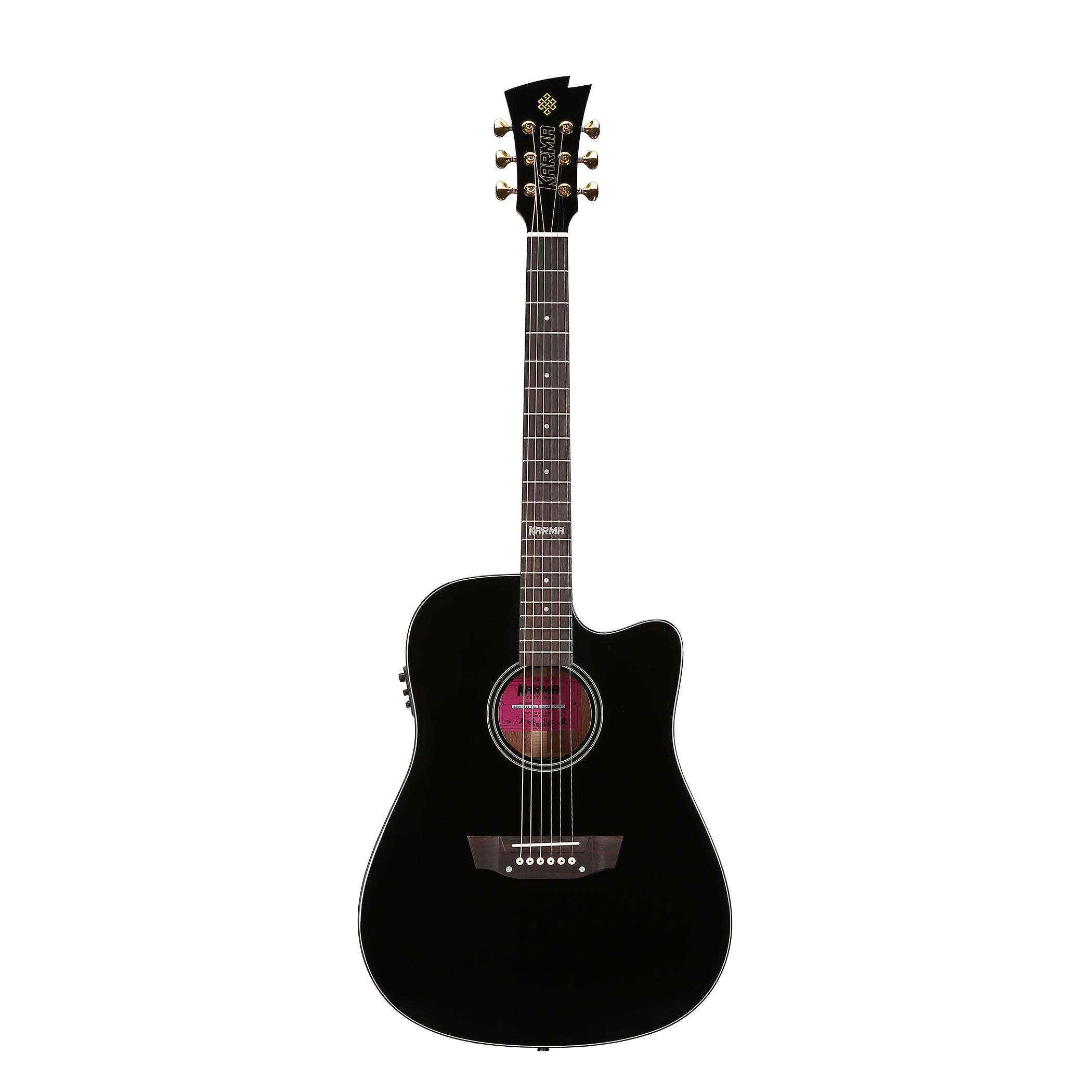 Karma LOTUS Guitarra 6-BLK