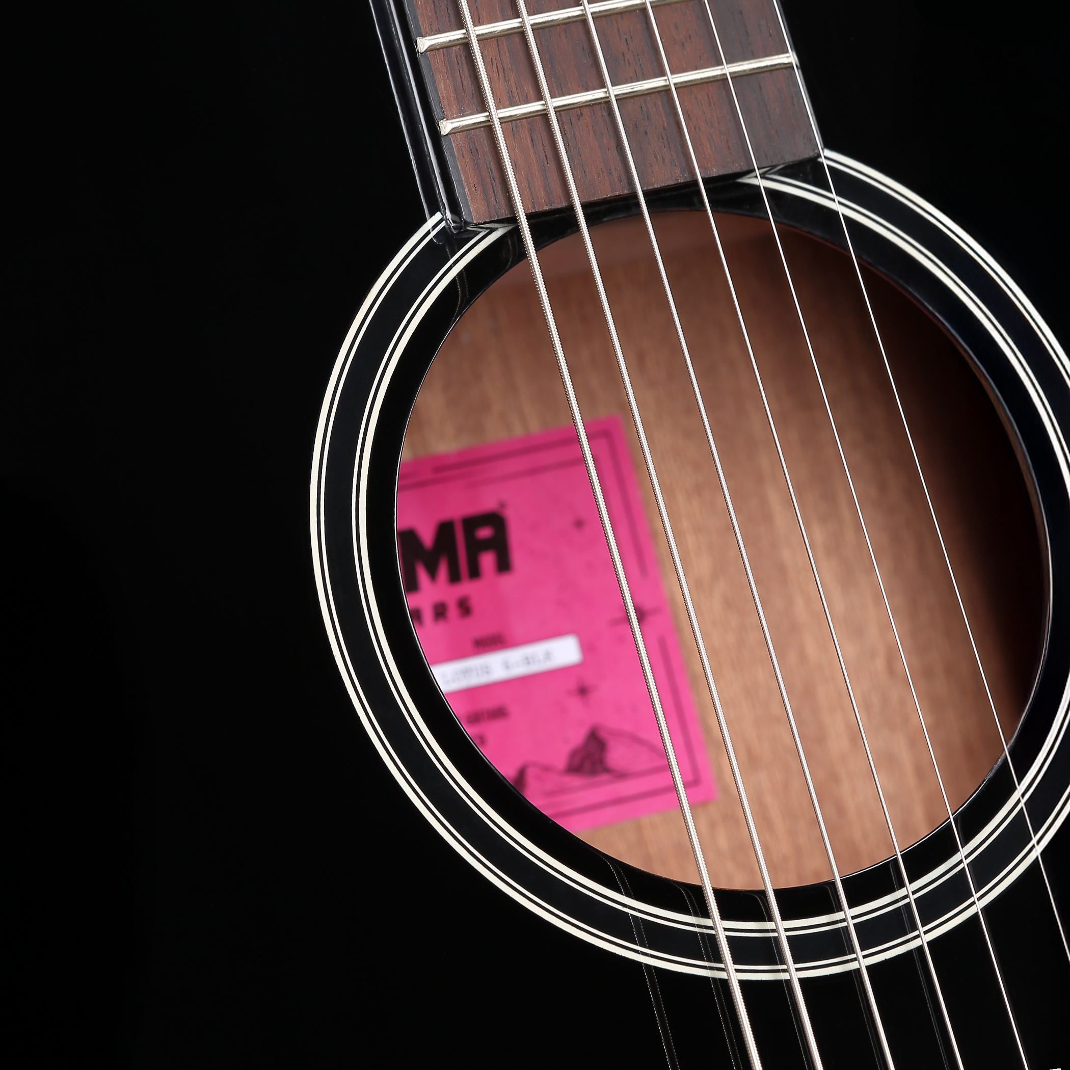 Karma LOTUS Guitarra 6-BLK