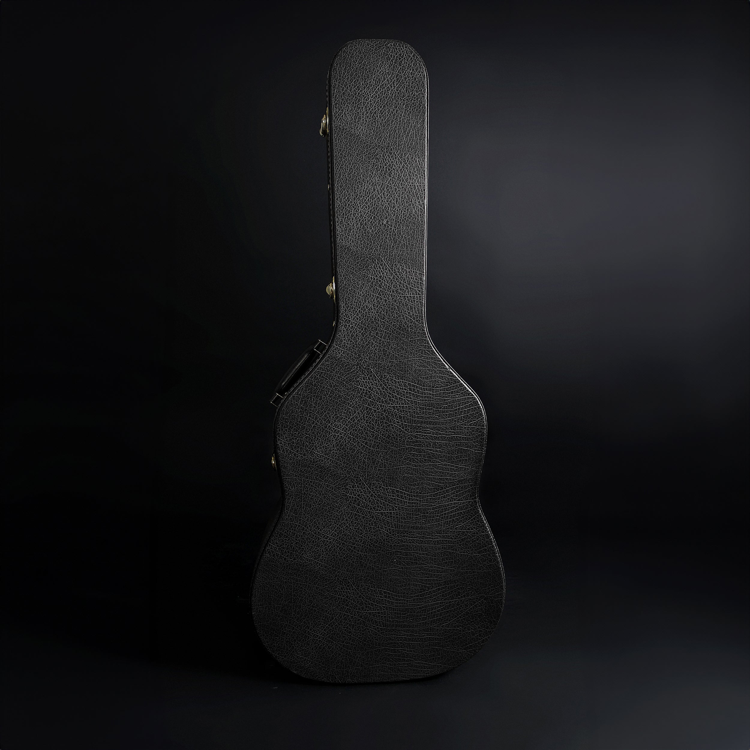 Estuche FALCON - Negro Madera Rígido