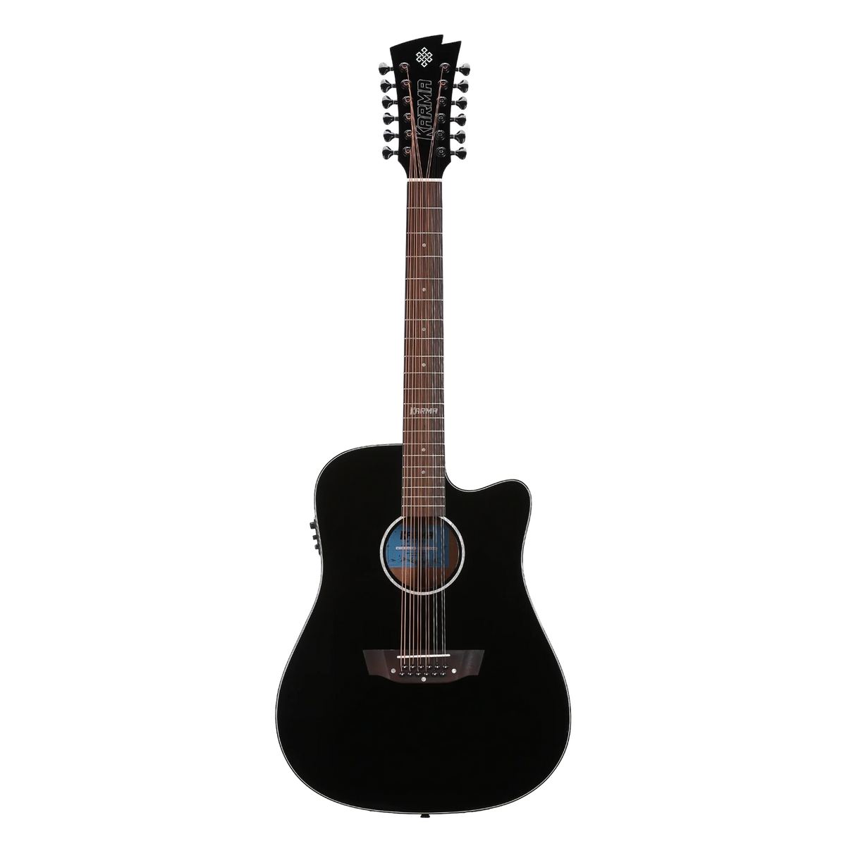 Docerola Karma Spirit 12-BLK negra para Regional Mexicano