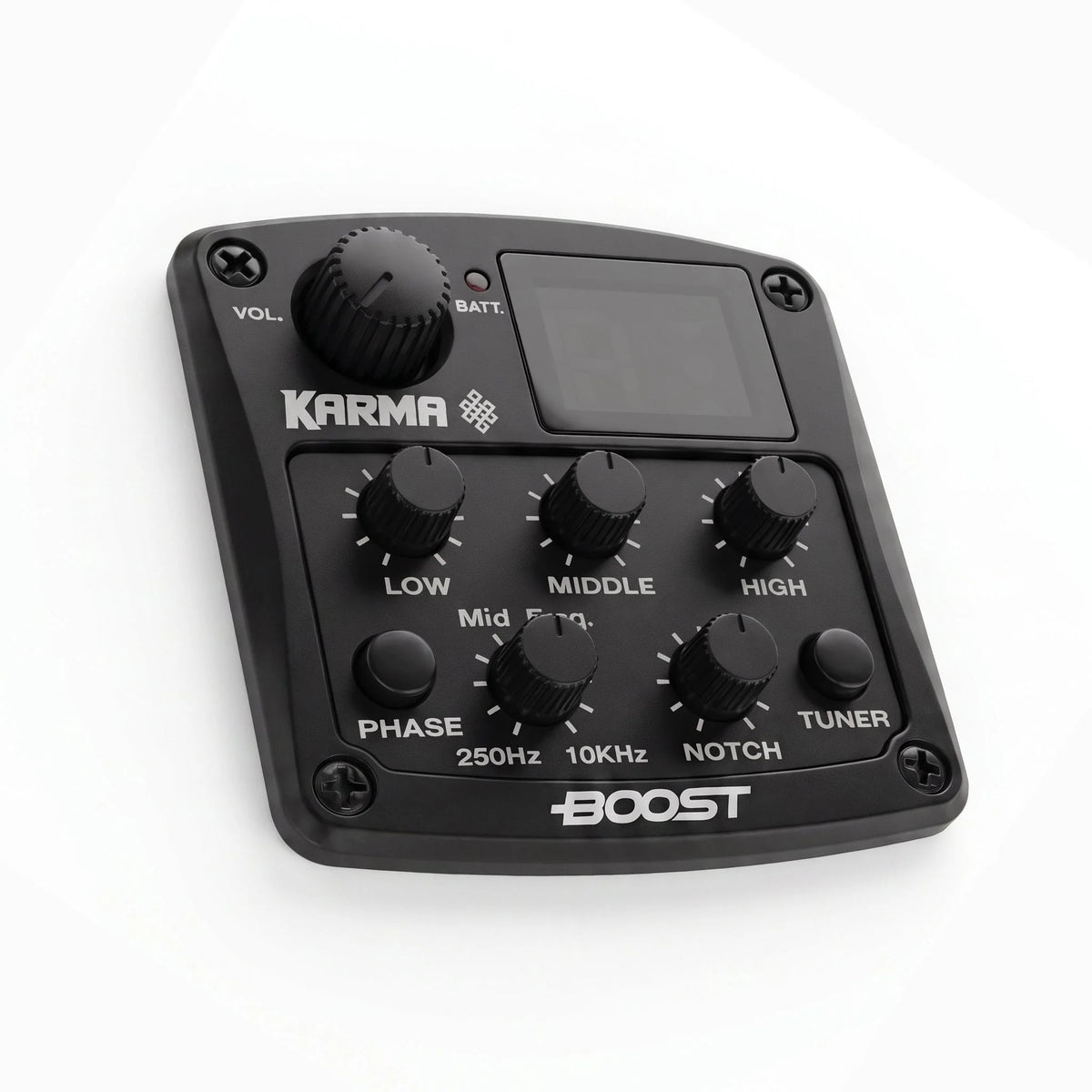 KARMA BOOST - ACOUSTIC PREAMP SYSTEM - Karma Guitars, Inc.
