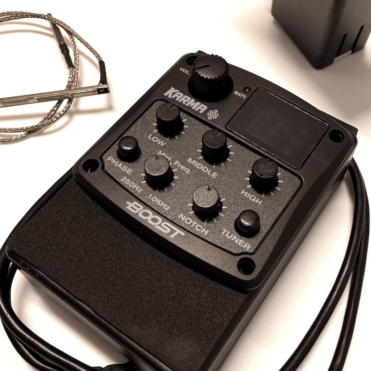 KARMA BOOST - ACOUSTIC PREAMP SYSTEM - Karma Guitars, Inc.
