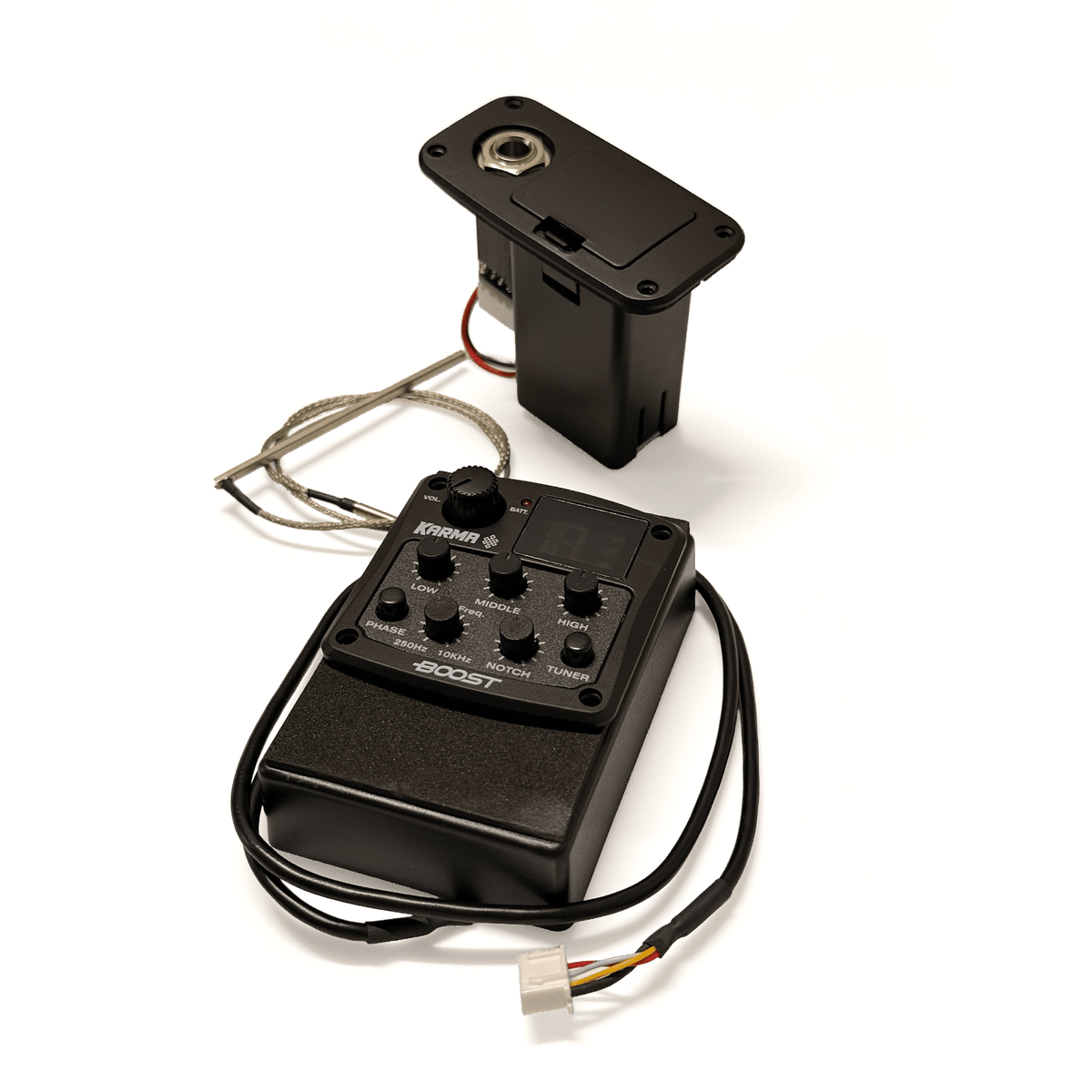 KARMA BOOST - ACOUSTIC PREAMP SYSTEM - Karma Guitars, Inc.