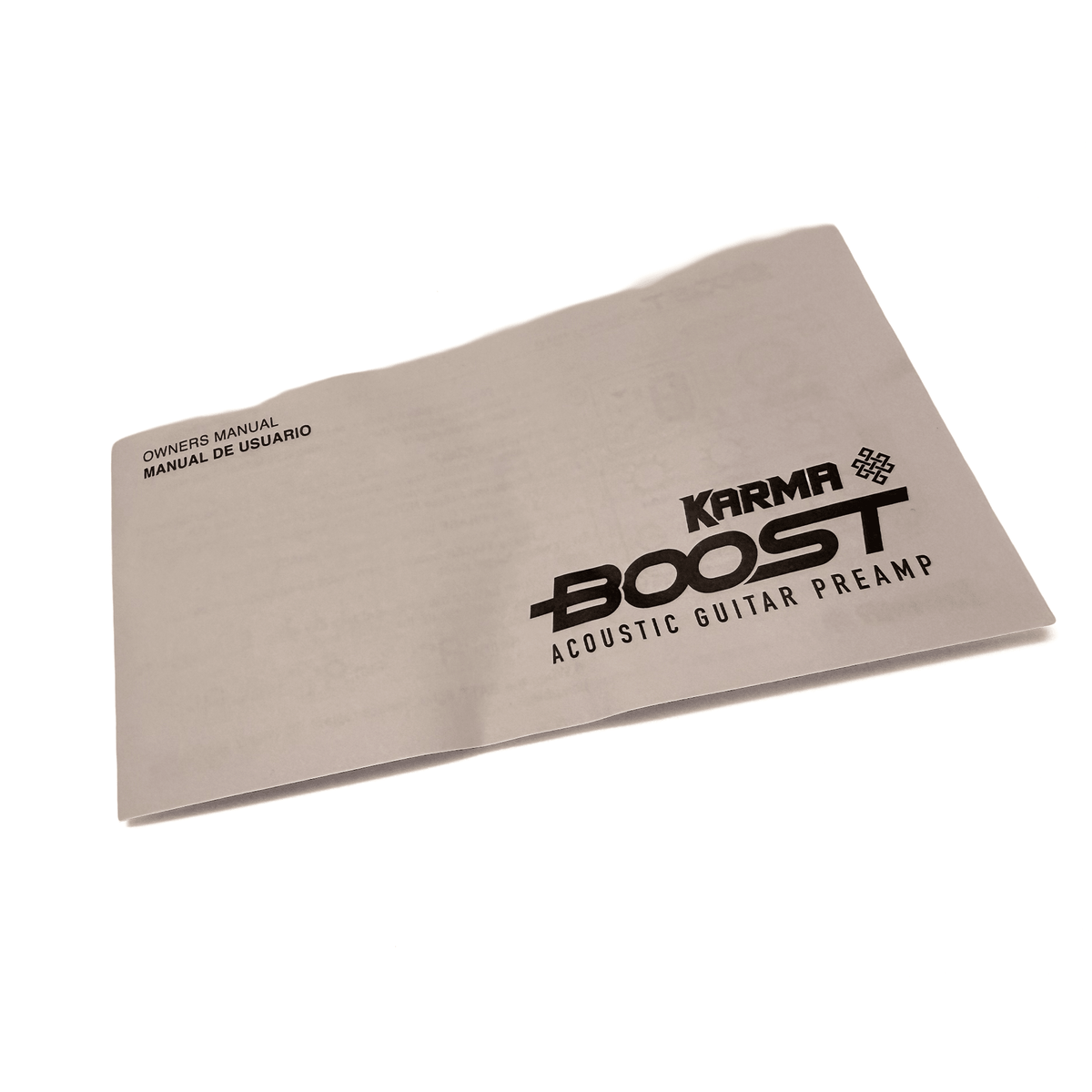 KARMA BOOST - ACOUSTIC PREAMP SYSTEM - Karma Guitars, Inc.