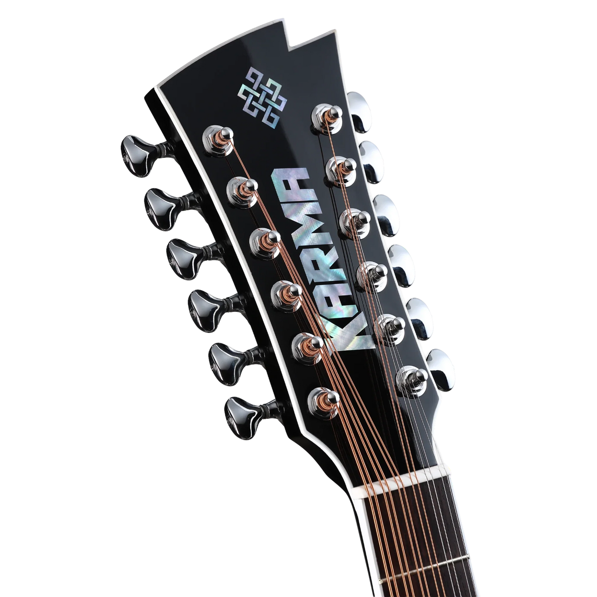 Docerola Karma Enso 12-BLK, detalle del clavijero