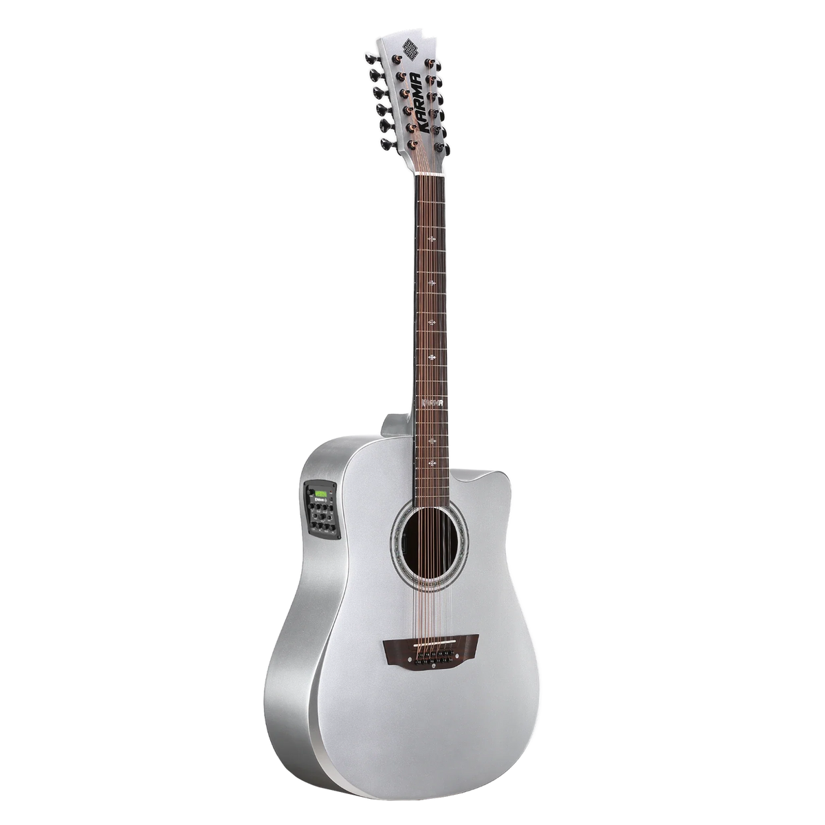 Docerola Karma Legend 12-SIL, detalle de la tapa y reposabrazos