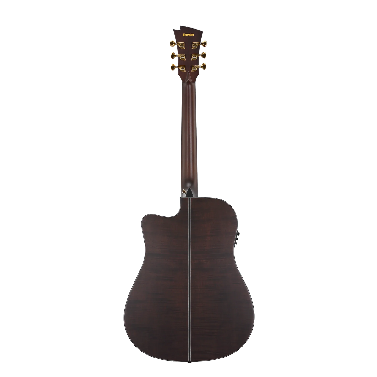 Guitarra Acústica Karma Lotus Caoba Flameada - imagen 5 de 10