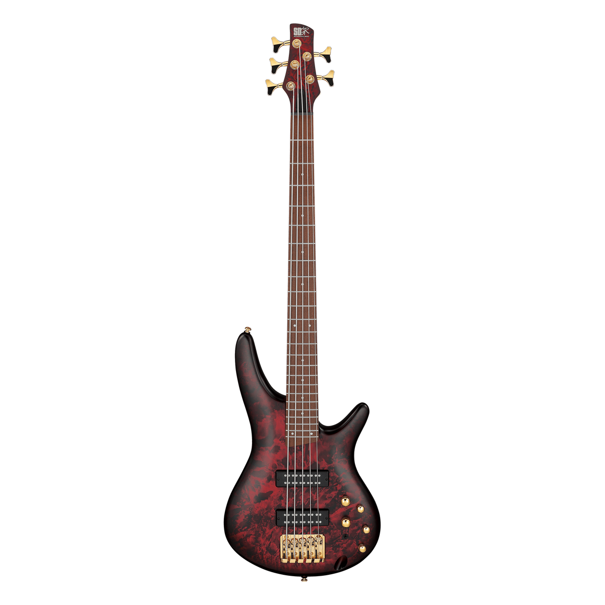 Bajo Eléctrico Ibanez SR305EDX 5 Cuerdas Vino, vista frontal