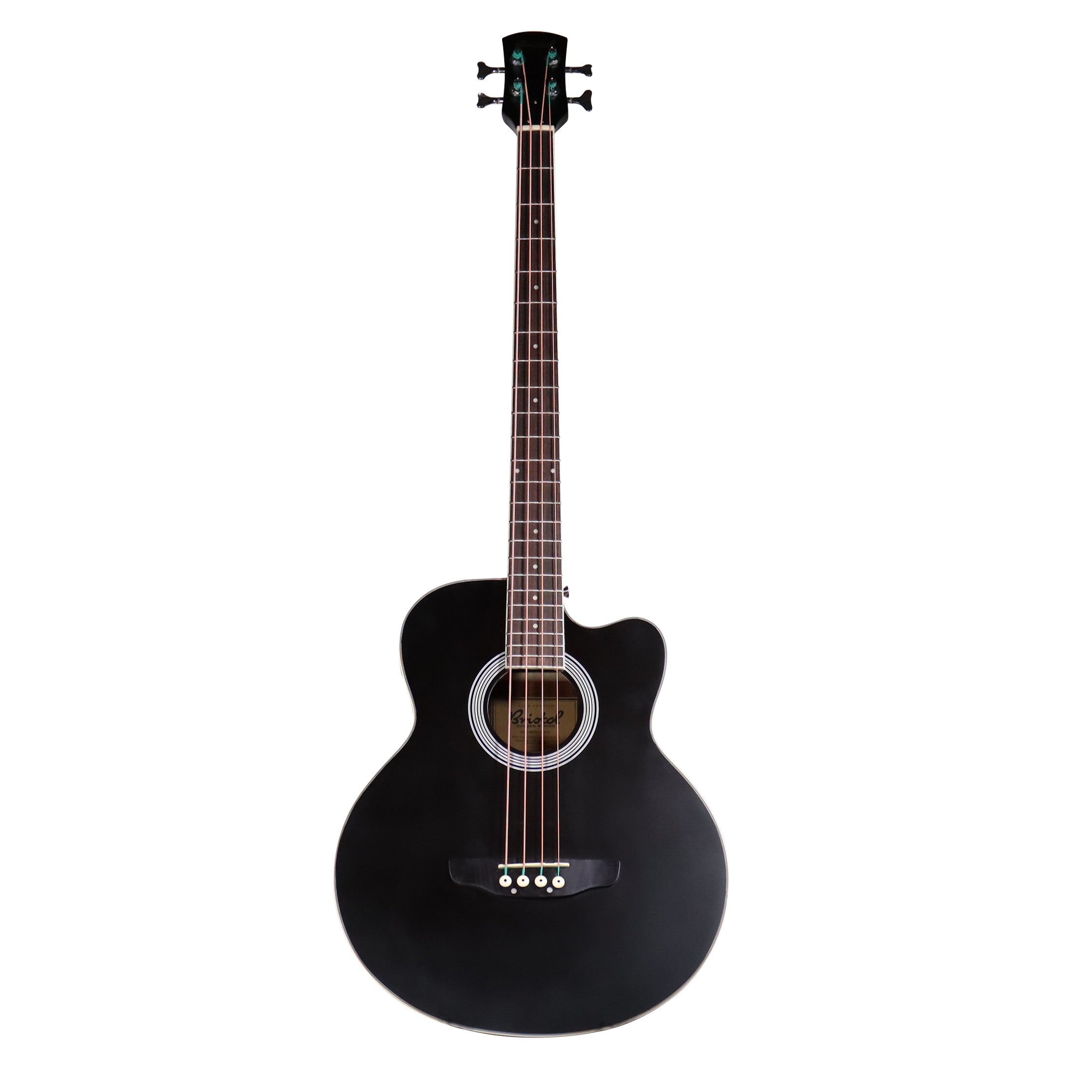 Bristol Bajoloche Electroacustico - Negro Mate