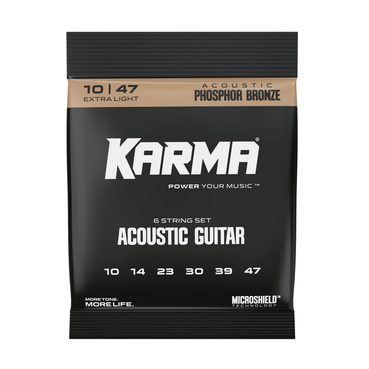 10|47 PHOSPHOR BRONZE : Acoustic Guitar Strings - Karma Guitars, Inc.