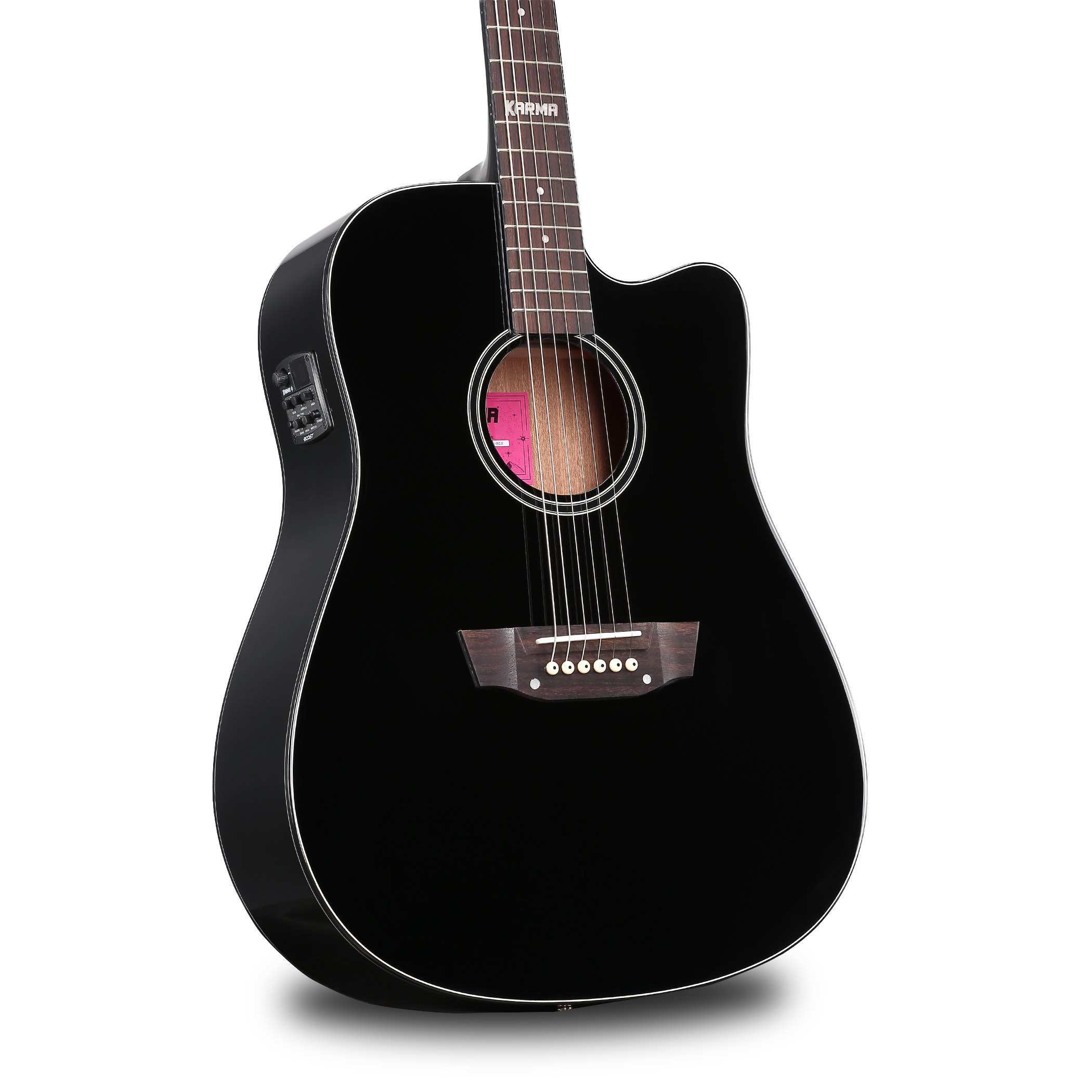 Karma LOTUS Guitarra 6-BLK