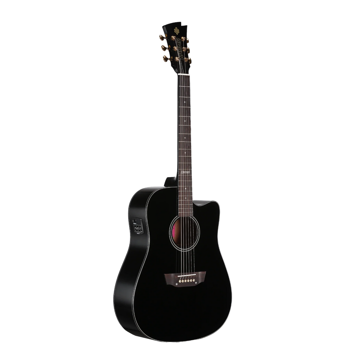 Guitarra Acústica Karma Lotus Negra - imagen 2 de 10