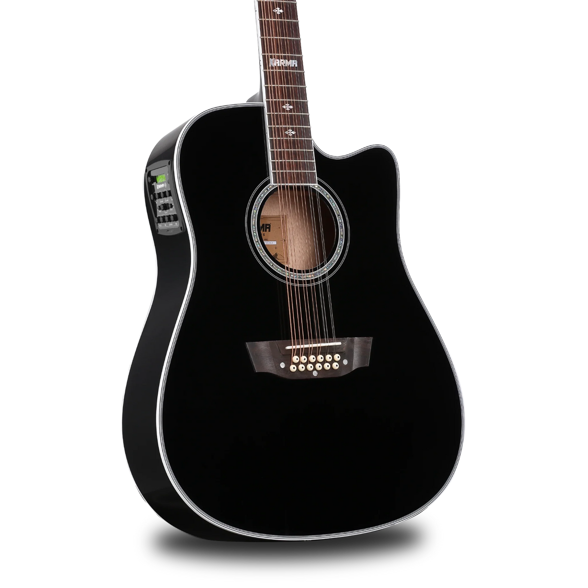 KARMA ENSO 12-BLK 🔥 PRE-VENTA - Karma Guitars, Inc.