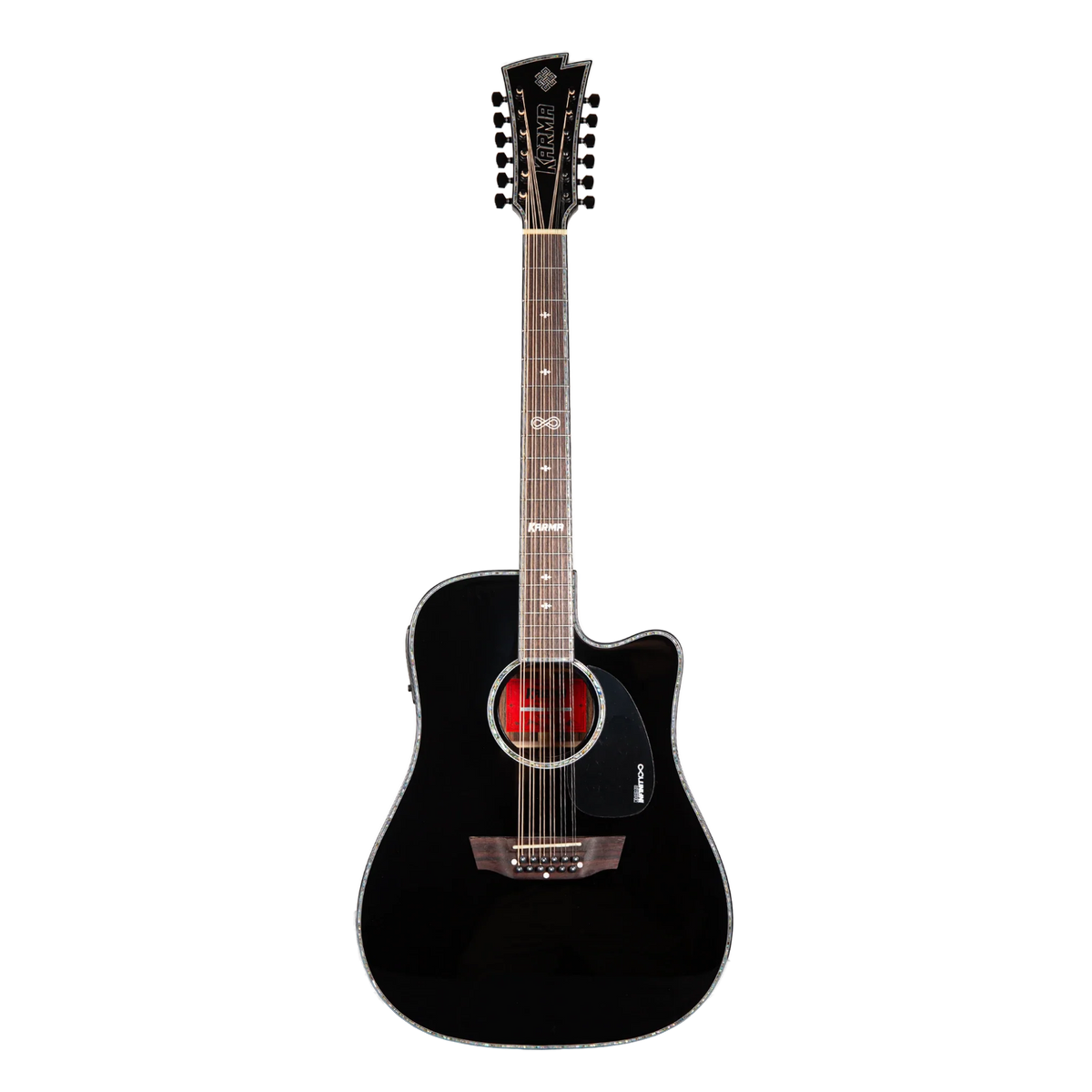 KARMA INFINITY 12-BLK - Karma Guitars, Inc.