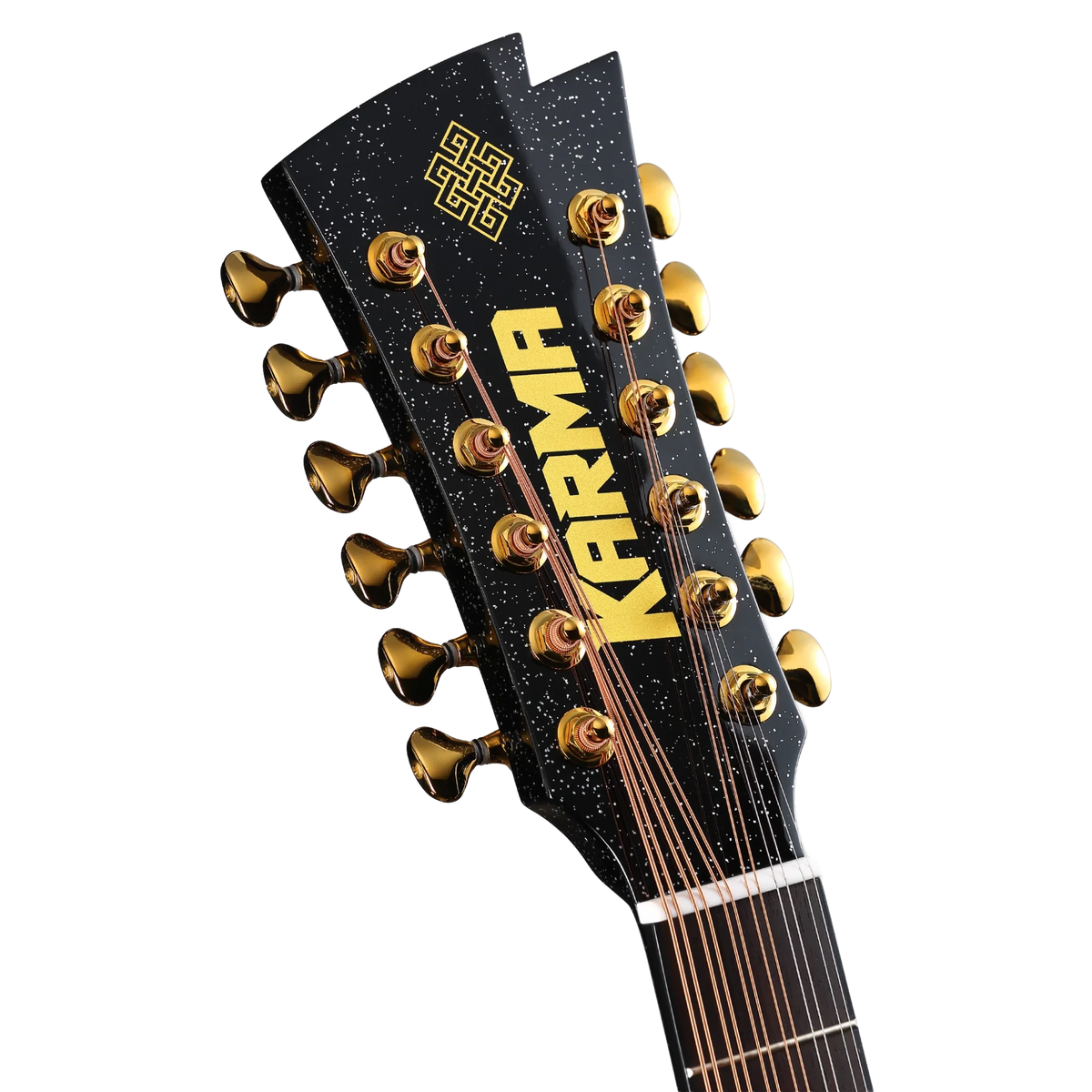 Docerola Karma Legend 12-BLK, detalle del clavijero
