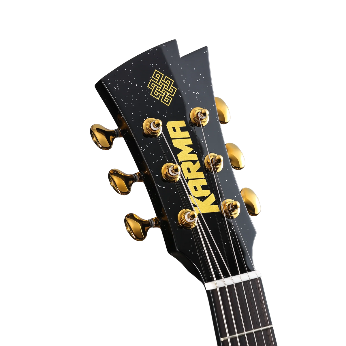 Guitarra Karma Legend 6-BLK Pro Delux Series black sparkle (armonía)