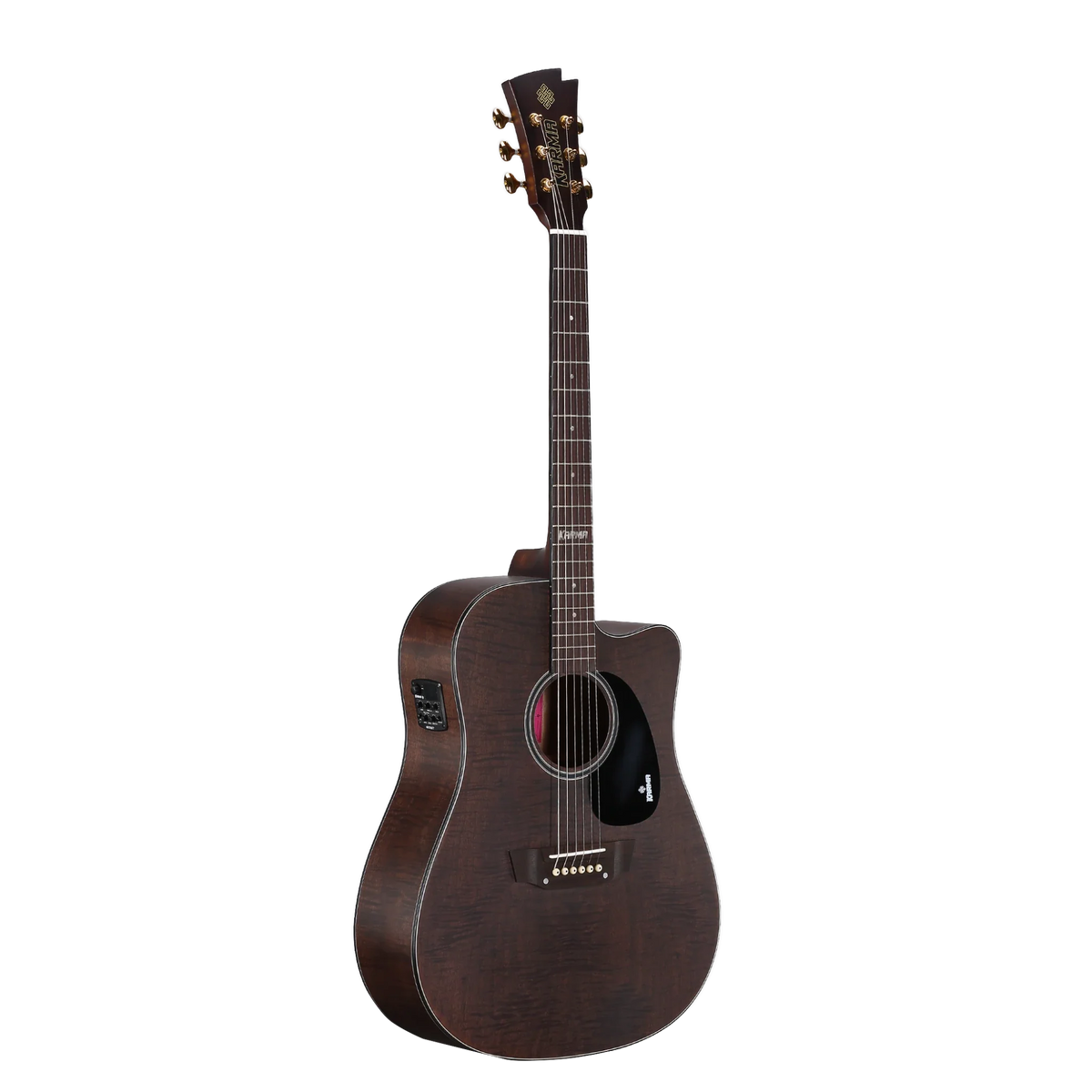 Guitarra Acústica Karma Lotus Caoba Flameada - imagen 2 de 10
