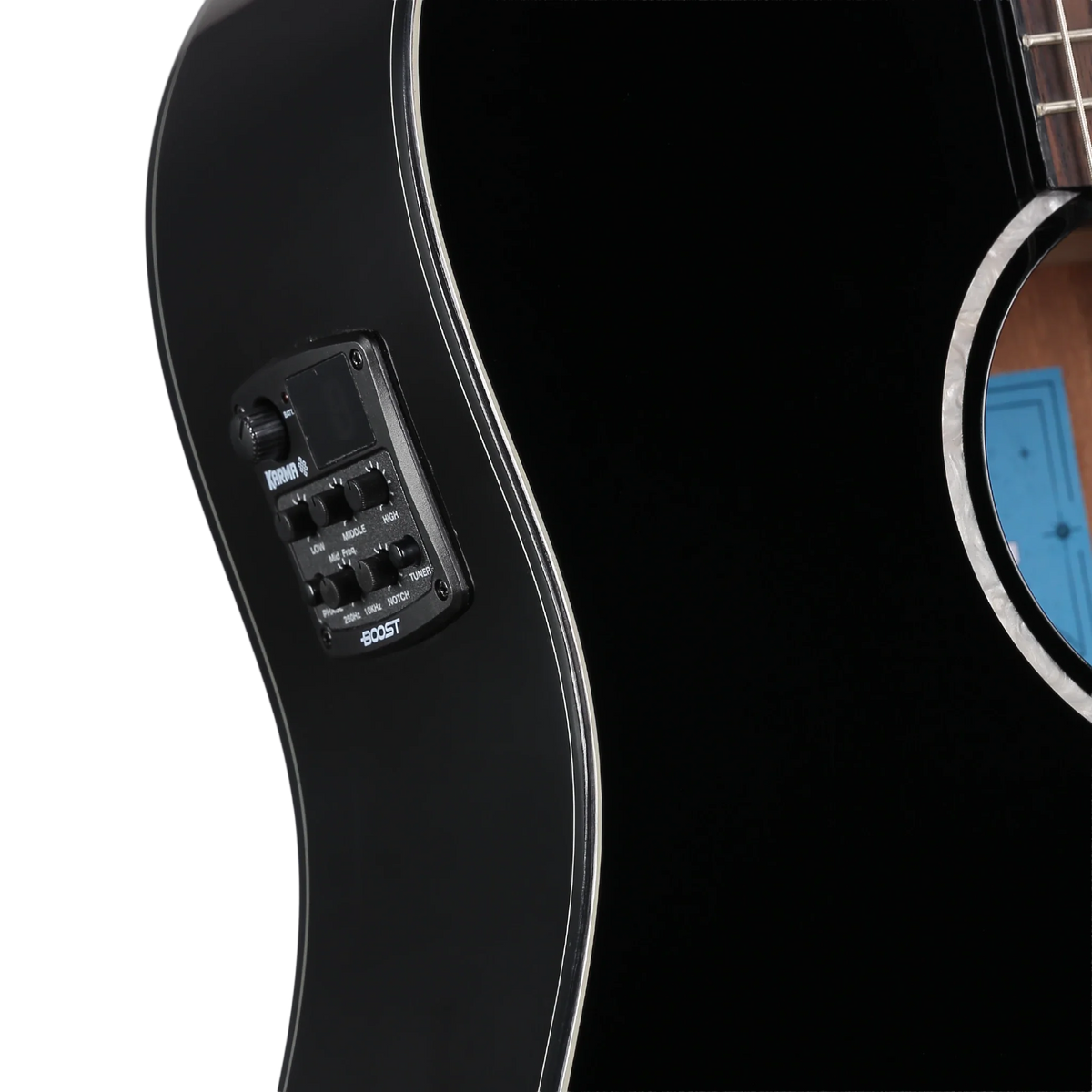 Guitarra Acústica Karma Spirit Negra - imagen 8 de 10