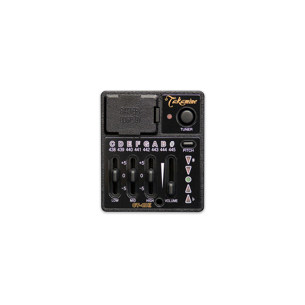 Preamp Takamine CT4B II de la docerola EF400SC TT