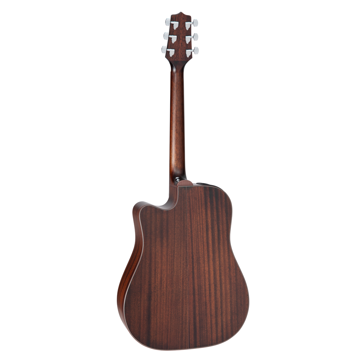 Guitarra Takamine GD21CE, vista trasera de sapele