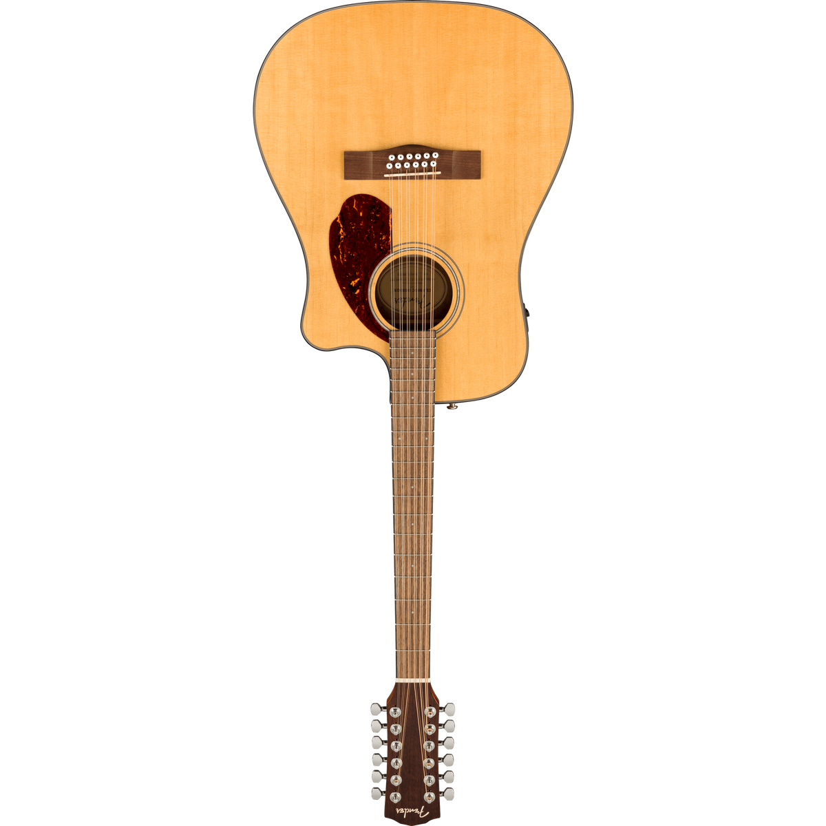 Docerola Fender CD-140SCE-12 natural, vista frontal